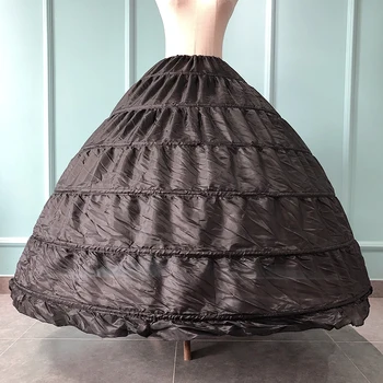 Naujoji nuotaka sijonas mergina 6-sluoksnio plieno žiedas vestuvių suknelė sijonai plius dydis sijonai didelis pettiskirt vestuvių suknelė