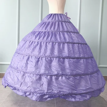 Naujoji nuotaka sijonas mergina 6-sluoksnio plieno žiedas vestuvių suknelė sijonai plius dydis sijonai didelis pettiskirt vestuvių suknelė