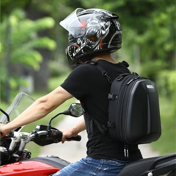 CUCYMA Motociklo Krepšys, atsparus Vandeniui Motociklo Uodega Maišo Tailbag Galiniai Pack galinių sėdynių Paketas Kuprinė Crossbody Krepšys Rinkinyje Šalmo Krepšys