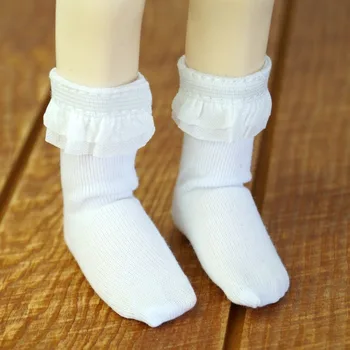 BJD Doll 1/6 BJD Kojinės Baltos Trumpos Kojines Apsauginės Kojinės 11