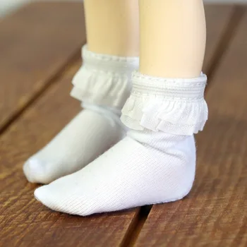 BJD Doll 1/6 BJD Kojinės Baltos Trumpos Kojines Apsauginės Kojinės 11