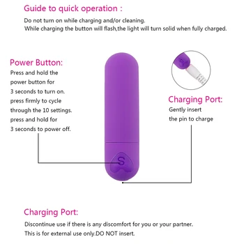 Nešiojamų Mini Vibratorius Kulka 10 Greičio Stipri Vibracija G-spot Massager Sekso Žaislai Moteris Suaugusiųjų Sekso Produkto USB Įkrovimo