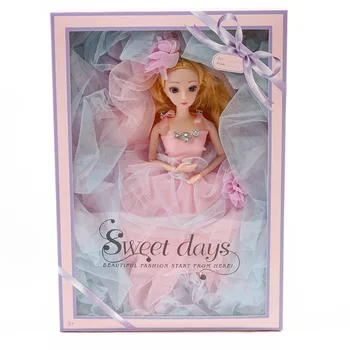 40 cm vestuvių lėlės dovanų dėžutėje nustatyti mergina, žaislų, animacinių filmų lėlės, imitavimo viena mergina žaisti namuose žaislą dovanų lėlės gimtadienio dovana vaikams žaislas
