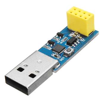 NAUJA ATIDARYTI-SMART USB ESP8266 ESP-01S NUORODĄ V2.0 Wi-Fi Adapterio Modulis w/ 2104 Vairuotojas