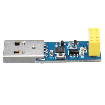 NAUJA ATIDARYTI-SMART USB ESP8266 ESP-01S NUORODĄ V2.0 Wi-Fi Adapterio Modulis w/ 2104 Vairuotojas