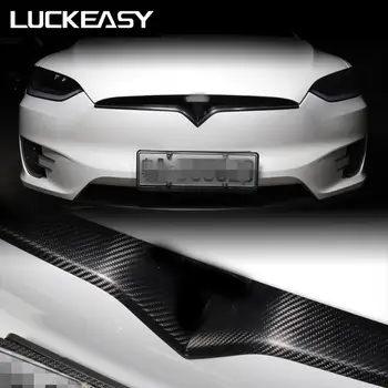 LUCKEASY Už Tesla Model X automobilių veidrodis/galinio sparno aptakas/vairas pleistras nekilnojamojo carbonfiber priedų pakeitimo 15VNT