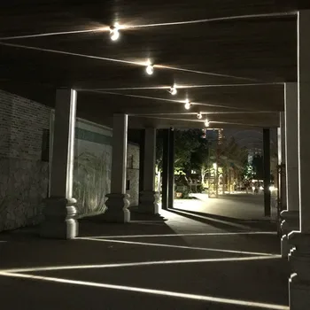 LED Siena Lempos Koridoriuje Eilėje Langą Veranda 360 Laipsnių Spalvinga Spindulių Lempa Namų Bar Hotel Ktv Dekoratyvinės Sienų Šviesos