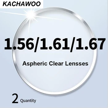 Kachawoo trumparegystė toliaregystė lęšiai CR-39 dervos asferiniai pritaikyti optinis recepto objektyvas laipsnį 1.56 1.61 1.67 1.74