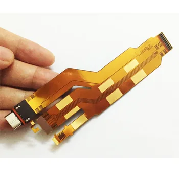 Originalus Naujas USB Doko Jungtis Įkrovimo lizdas Flex Kabelis Sony Xperia XZ tipo C