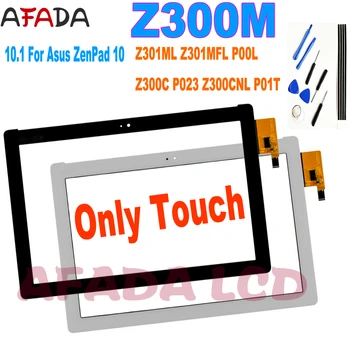 10.1 Už Asus ZenPad 10 Z300 Z300M P00C Z301ML Z301MFL P00L Z300C P028 Z300CNL P01T Jutiklinis Ekranas skaitmeninis keitiklis Pulto Jutiklis Tablet