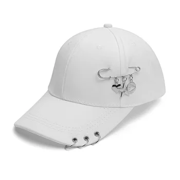 Garros skrybėlę Myliu vasaros Naują snapback vyrų, moterų rinktinėje Kvėpuojantis vientisos spalvos paprastumas Skrybėlės nuo saulės Berniukai Žiedas Reguliuojamas Beisbolo kepuraitę