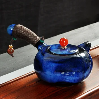 Kūrybinės Keramikos Kinijos Kung Fu Porceliano Arbatinukas Arbatos Rinkinys Rankų darbo Retro Handpainted Arbatos Puodą 200ml