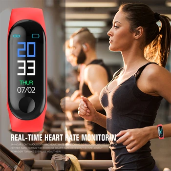 2020 Naujas Stilingas Sporto Elektroninių Smart Watch Moterys Vyrai Unisex Širdies Ritmo Monitorius Fitness Tracker Vandeniui Smartwatch
