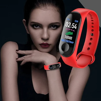 2020 Naujas Stilingas Sporto Elektroninių Smart Watch Moterys Vyrai Unisex Širdies Ritmo Monitorius Fitness Tracker Vandeniui Smartwatch