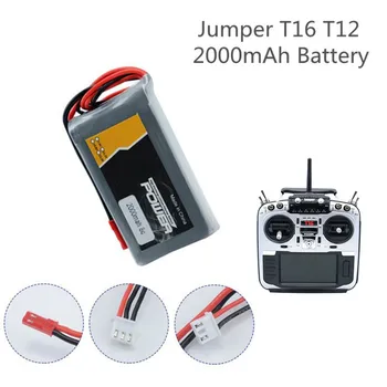 Lipo Baterijos Jumper T16 T12 Atviro kodo Multi-protocol Radijo Siųstuvas Rc Lipo Baterijos 2S 7.4 V 2000MAH Baterija