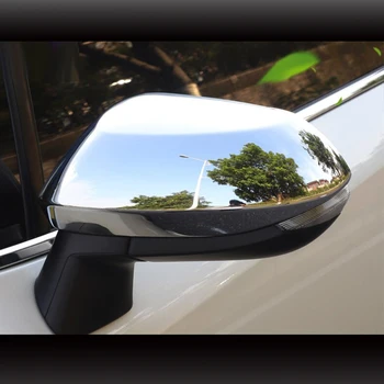 Toyota Yaris XP210 2020 2021 ABS Šoninės Durys galinio vaizdo Veidrodžio Korpuso Dekoratyvinis Rėmelis Padengti Apdaila Lipdukas Automobilių Optikos Reikmenys