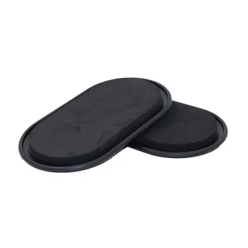 Naudotis Slankiklių Diskai, 2 Pak Dual Sided Ovalo Formos Grindys Sporto Core Slankmačiai su Dangčiu Jogos Fitneso Mokymo Sklandymo Įranga