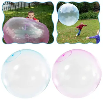 3pcs/set Wuble Bubble Ball Kūrybos TPR Vaikų Žaislas Elastiniai Kamuolys Negabaritinių Pripučiamas Kamuolys Vandens Įpurškimas Bubble Ball