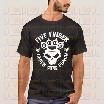 Naujausias 2020 m. Vasarą Penki Piršto Mirties Punch Logotipas, Medvilnės Drabužius Atsitiktinis Marškinėliai Pateikti Homme Viršūnes Tees S-4XL