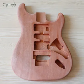 Frezavimo ST gitara kūno okoum natuaral spalva Floyd Rose gitara barelį