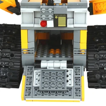 16003 687pcs Idėja Robotas WALL Nustatyti Modelio Blokai Rinkiniai suderinama su 21303 žaislai vaikams dovanų