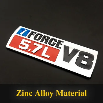 3D 4X4 iFORCE 5.7 L V8 logotipą, automobilių lipdukai, auto Ženklelis emblema 