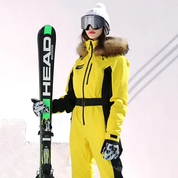 Tekanti UPĖ Prekės Neperšlampama Striukė moterims slidinėjimo Kostiumas moterų slidinėjimo Striukė Moterų Snieglenčių jumpsuit #N9470T