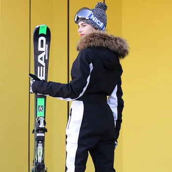 Tekanti UPĖ Prekės Neperšlampama Striukė moterims slidinėjimo Kostiumas moterų slidinėjimo Striukė Moterų Snieglenčių jumpsuit #N9470T