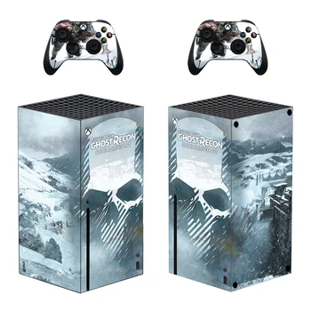 Ghost Recon Stiliaus Xbox Serijos X Odos Lipdukas, skirtas Konsolės Ir 2 Kontroleriai Vinilo Decal Apsaugines Odos Stiliaus 10