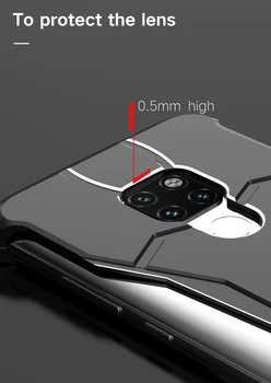 Ultra Plonas Aliuminio Šarvai Magnetinio priekinį Dangtelį Atveju, Huawei Mate 20 6.53 colių su 3D Krašto Apsaugos ir ant Pliko Metalo Touch