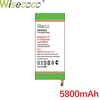 Wisecoco 5800mAh BL-T24 Baterija LG K220 X Power k220ds k220dsk k220dsz k220y k220z ls755 Sandėlyje Telefonas+Sekimo Numerį
