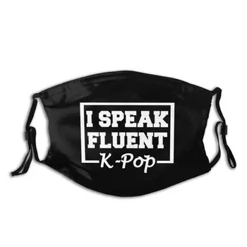 Aš Laisvai Kalbėti K - Pop Mados Kaukės Kpop K-Pop, K-Pop Marškinėliai K-Pop Tee K Pop Marškinėliai Korėjos Pop Muzika, Pop Muzika I