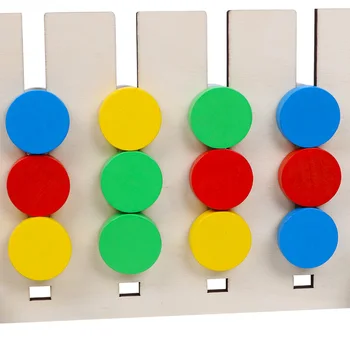 Montessori tėvų-vaikų bendravimą keturių spalvų vaisių žaidimas šachmatai vaikų ankstyvojo ugdymo įspūdį loginį mąstymą mediniai žaislai