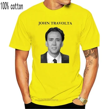 Nicolas Cage Veido Marškinėliai vyriški moteriški Juokingas Naujas Medvilnė Tee S-7XL Kietas Dovana Asmenybės Tee Marškinėliai
