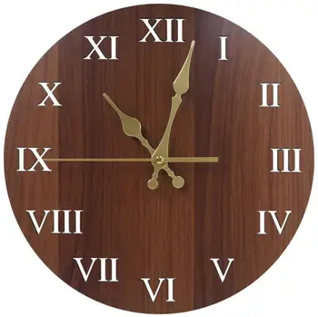 Medinis Sieninis Laikrodis Šiaurės Minimalistinio Mediniai Sieniniai Laikrodžiai Kambarį Asmenybės Buitiniai Laikrodžiai Tyli Sieniniai Laikrodžiai Namų G084