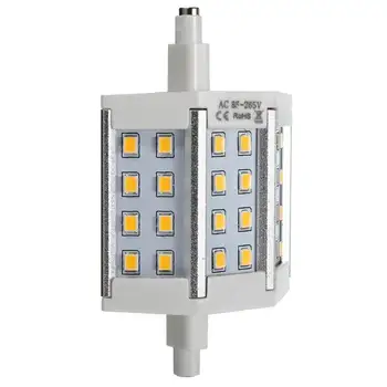 Prekės Pritemdomi R7S LED Lemputė 10W 15W J78 78mm J118 118mm 85-265V 110V, 220V SMD 2835 Lemputės, lempos, Pakeisti halogeninis prožektorius