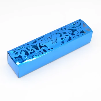 Royal blue pjovimas lazeriu asmeninę vestuves kvietimą dėžutę