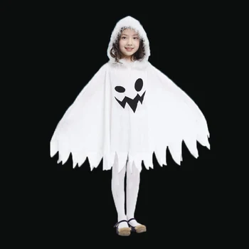 Umorden Bamblys Mergaitės Baltos Baisu Vaiduoklis Kostiumas Elf Fairy Kostiumai Vaikams Vaiku Helovinas Puras Šalies Užgavėnės Išgalvotas Suknelė