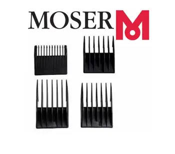 Moser 1400 4pcs 3mm-6mm-9mm-12mm Plaukų Žoliapjovės Skutimosi Šukos Nustatytas priedo Dydis Kirpykla Pakeitimo Įrankių Rinkinys, Rinkinys, Greitas Pristatymas