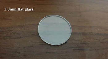 Aukšto Tikslumo 3.0 mm Žiūrėti Kristalų Butas Turas Mineralinis Stiklas 24.1~40mm Dydžio