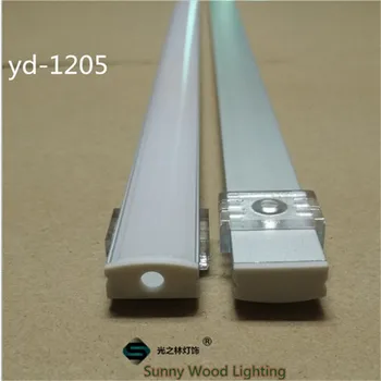 20-60m/daug 10-30pcs iš 80inch 2m led juostelė šviesos būsto, led aliuminio profilio 12mm pcb ,led 3528/5050/5630 juostos kanalo