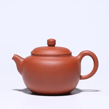 Yixing rankų darbo logotipą undressed rūdos čing cemento violetinė arenaceous turas rimuoti puodą arbatos rekomenduojama online agent
