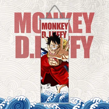 Japonijos Anice Vienas Gabalas Ace Vartotojo Banner Luffy Anime Pav Sienos Plakatas Pažymėkite Nuotrauką, Dekoratyvinis Dažymas Namų Dekoro