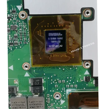 N751JX Nešiojamojo kompiuterio motininė plokštė, skirta ASUS N751JX N751JK N751J N751J Bandymo originalus mainboard LVDS/PDP I7-4720HQ GTX860M /4GB