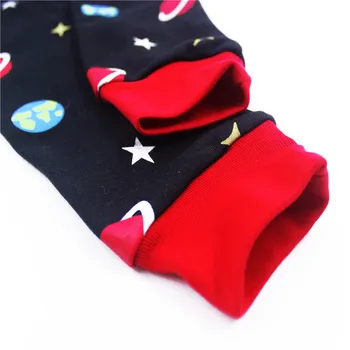 Šokinėja Metrų Naują Atvykimo Kūdikių Mergaičių Drabužių Rinkiniai Kosmoso Vyras Berniukų, Mergaičių Pižamos Mados Namų Drabužiai Vaikams Sleepwear