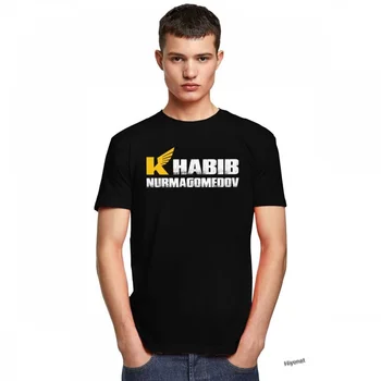 Madinga Vintage Khabib Nurmagomedov Marškinėliai Vyrams Trumpomis Rankovėmis Vasarą T-Shirt Slim Fit Medvilnės Mados Tee Viršūnes Drabužiai Dovana