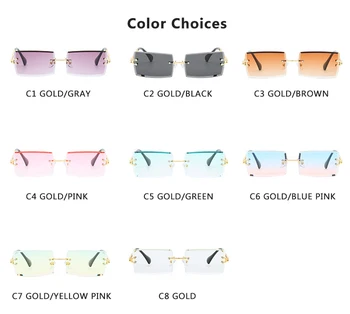 Mados mažas stačiakampis akiniai nuo saulės moterims taškus aikštės saulės akiniai moterų 2020 m. vasaros stiliaus moteris uv400 žalia ruda
