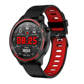 L8 Smart Watch Vyrų Kraujo Spaudimą, Širdies ritmą Fitness Tracker EKG+PPG 