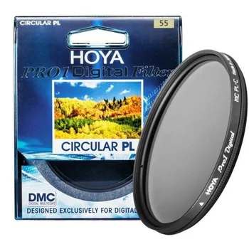 HOYA PRO1 Digital CPL naudojama fotoaparato objektyvą 55mm apskrito poliarizaciniai poliarizuotos šviesos reguliatorius filtras Pro 1 DMC CIR-PL daugiasluoksnės,