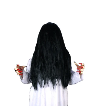 Helovinas Baisu Kostiumas Moterims Vyras Šalis, Gotikos Dvasios Sadako Vampyras Siaubo įvaryti siaubą Suknelė Perukas Kambario Evakuavimo Etapo Veiklos